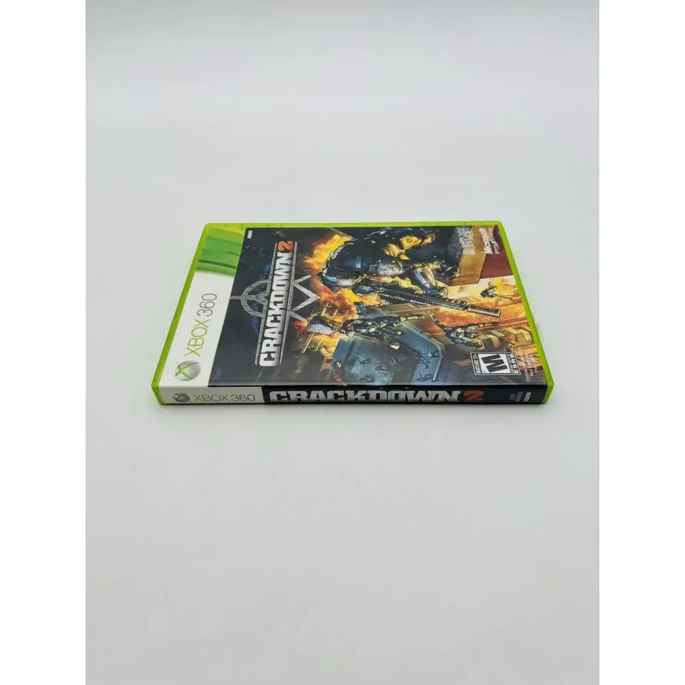 XBOX 360 Game Crackdown 2 CIB Complete In Box Tested Authentic Works VG